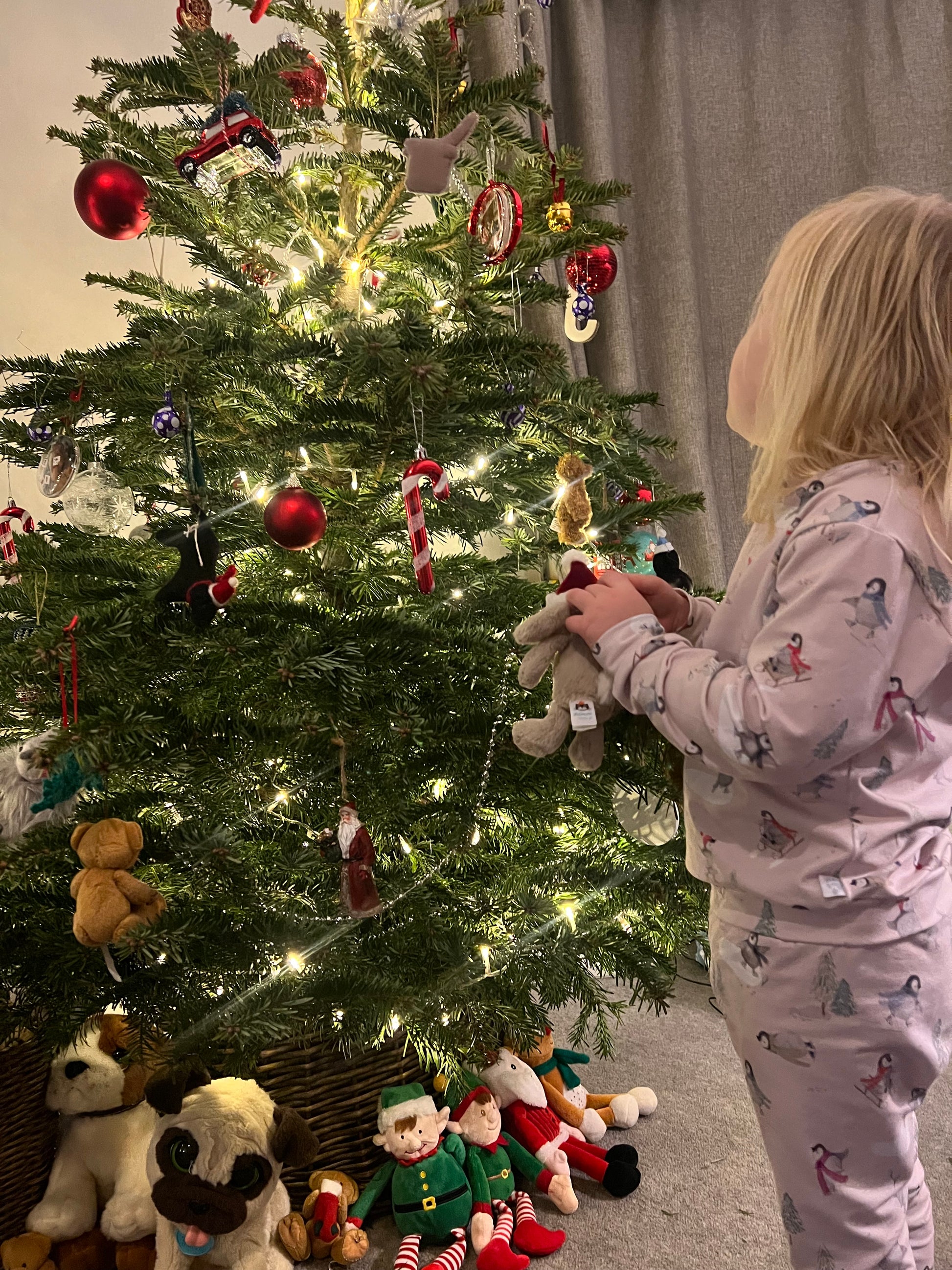 Christmas pjs, matching pjs, loungewear, homemade baby clothes