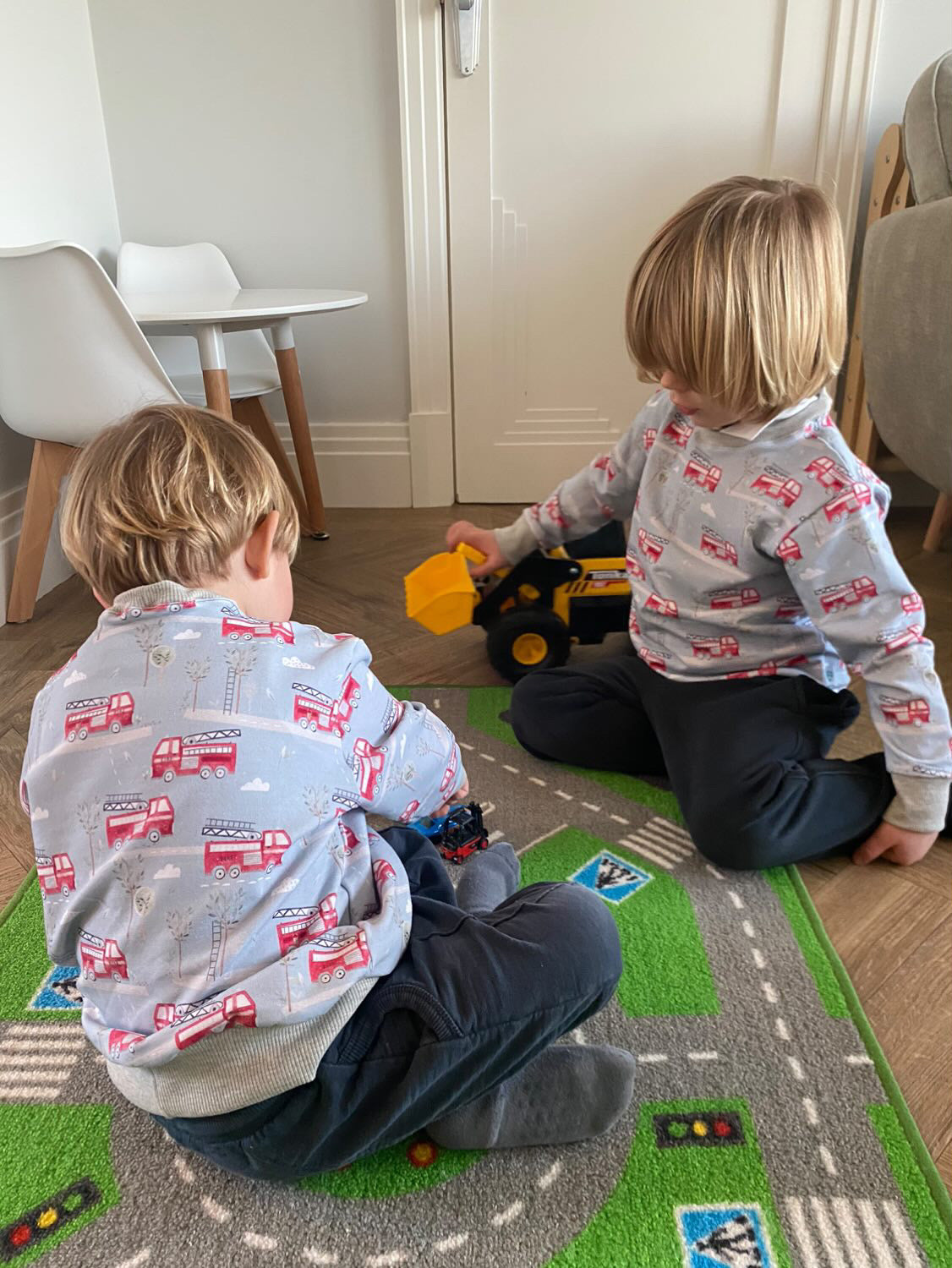 Fire truck sweatshirt, ballet sweatshirt, matching sweatshirt, sibling sets 